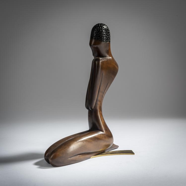 Bild 1 zu Objekt, African woman, c. 1950, Karl Hagenauer, Hagenauer, Wien, 159C 365