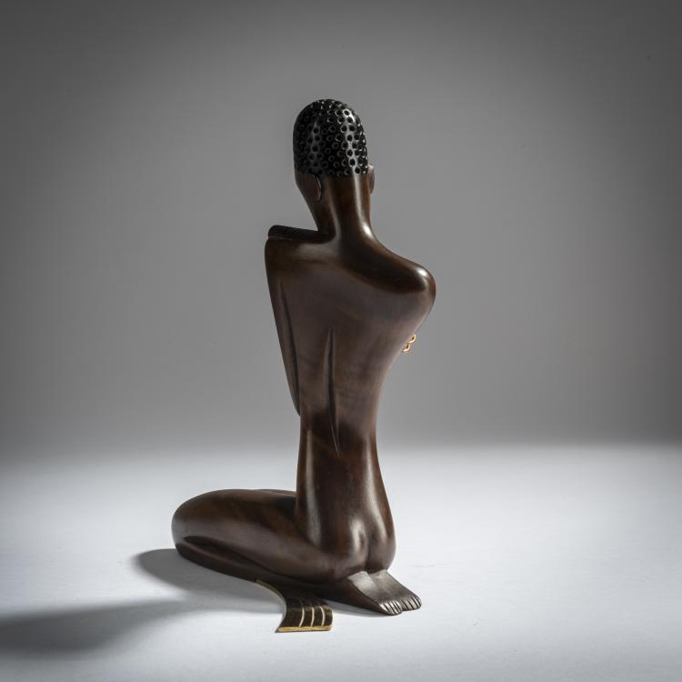 Bild 2 zu Objekt, African woman, c. 1950, Karl Hagenauer, Hagenauer, Wien, 159C 365