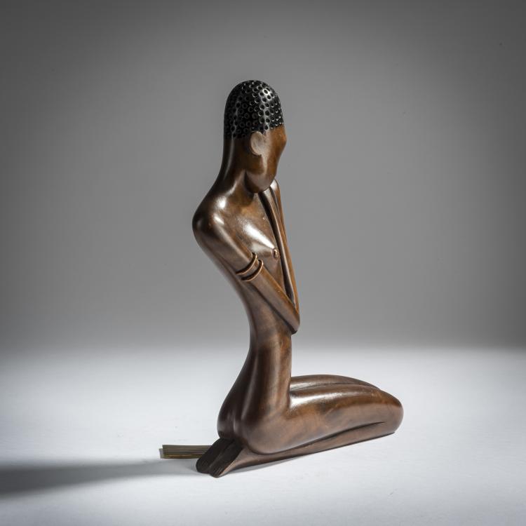 Bild 3 zu Objekt, African woman, c. 1950, Karl Hagenauer, Hagenauer, Wien, 159C 365