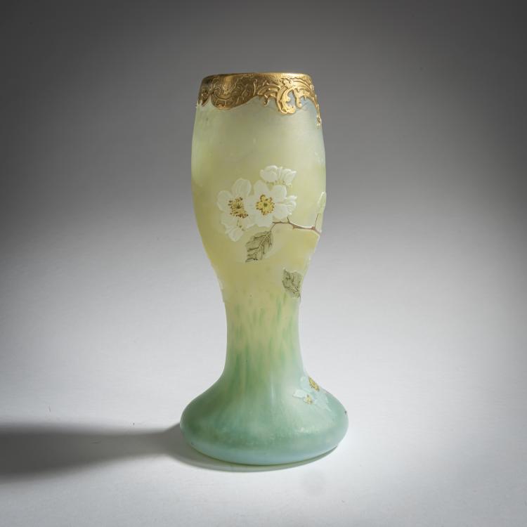 Bild 2 zu Objekt, Vase 'Fleurs de Pommier', 1915-20, Legras & Cie., Saint-Denis, 159B 221