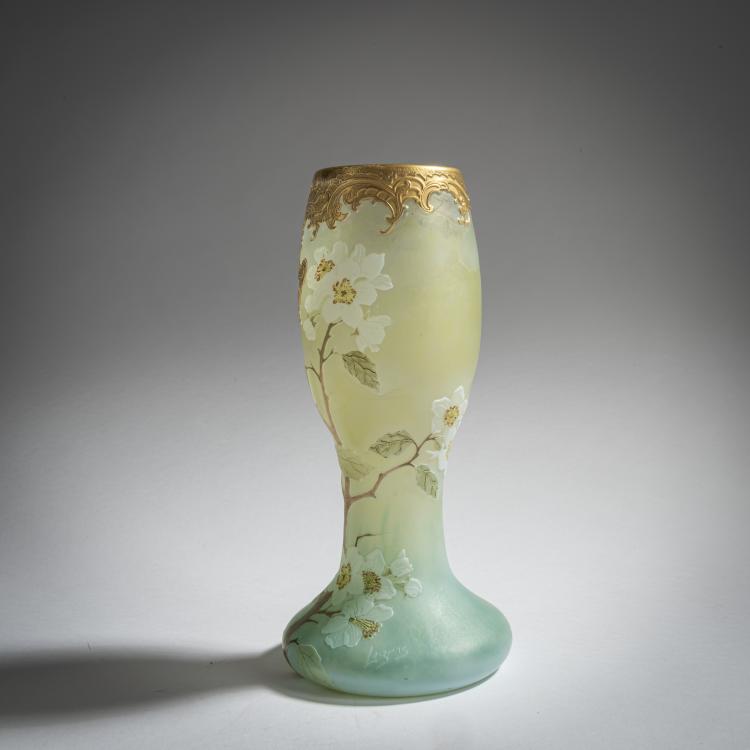 Bild 4 zu Objekt, Vase 'Fleurs de Pommier', 1915-20, Legras & Cie., Saint-Denis, 159B 221