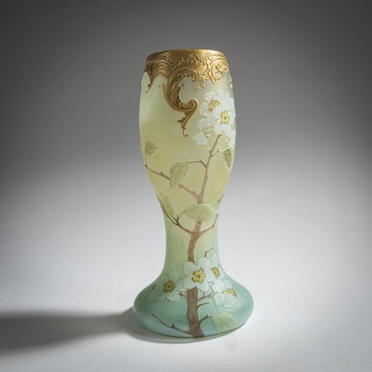 Bild 6 zu Objekt, Vase 'Fleurs de Pommier', 1915-20, Legras & Cie., Saint-Denis, 159B 221