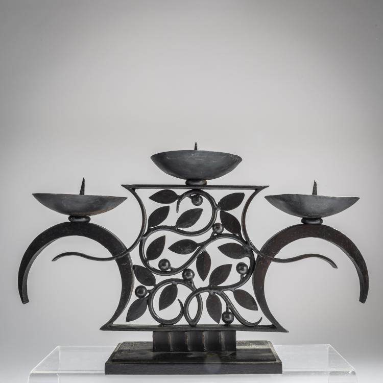 Bild 3 zu Objekt, 2 candlesticks, c. 1925, Katona, Louis, Paris, 159C 444