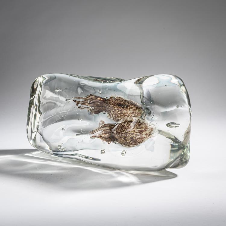Bild 1 zu Objekt, 'Due Seppie', c. 1950, Alfredo Barbini, Barbini, Alfredo, Murano; Pauly & C., 161B 405