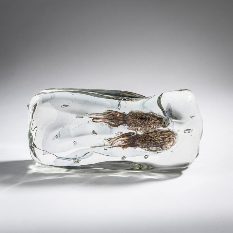 Bild 2 zu Objekt, 'Due Seppie', c. 1950, Alfredo Barbini, Barbini, Alfredo, Murano; Pauly & C., 161B 405
