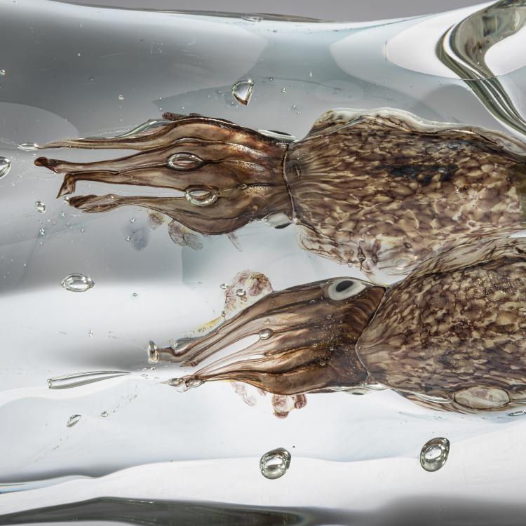 Bild 3 zu Objekt, 'Due Seppie', c. 1950, Alfredo Barbini, Barbini, Alfredo, Murano; Pauly & C., 161B 405