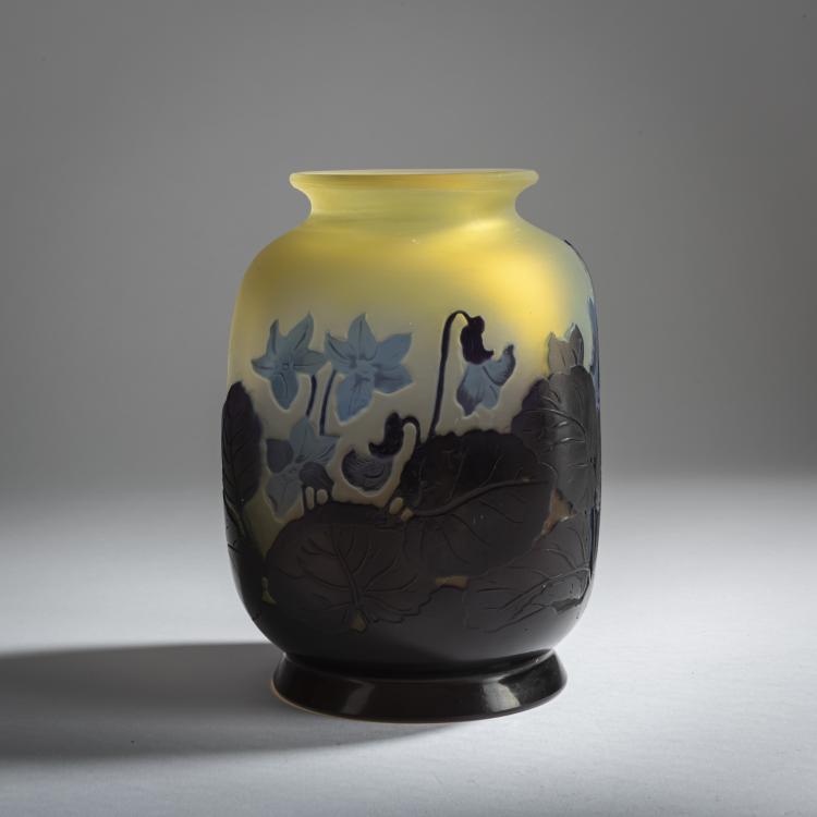 Bild 2 zu Objekt, Vase 'Violettes', 1920-36, Gall&eacute;, Etablissements, Nancy, 159B 202