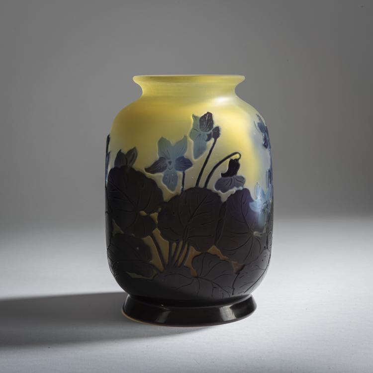 Bild 3 zu Objekt, Vase 'Violettes', 1920-36, Gall&eacute;, Etablissements, Nancy, 159B 202