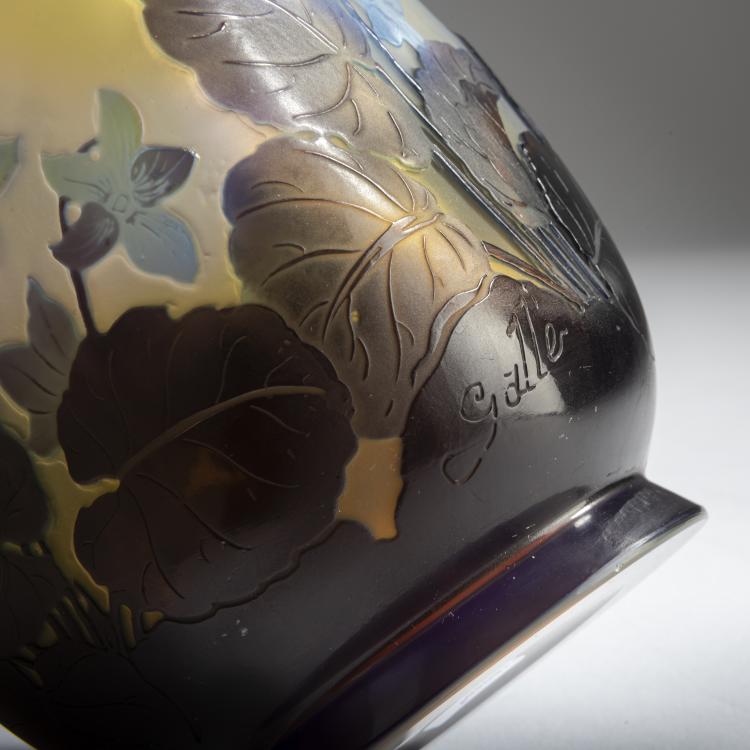 Bild 4 zu Objekt, Vase 'Violettes', 1920-36, Gall&eacute;, Etablissements, Nancy, 159B 202