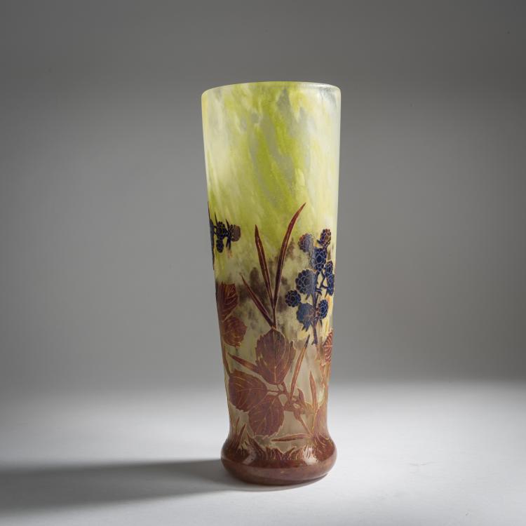 Bild 2 zu Objekt, Vase 'M&ucirc;res en automne', um 1910, Daum Fr&egrave;res, Nancy, 159B 145