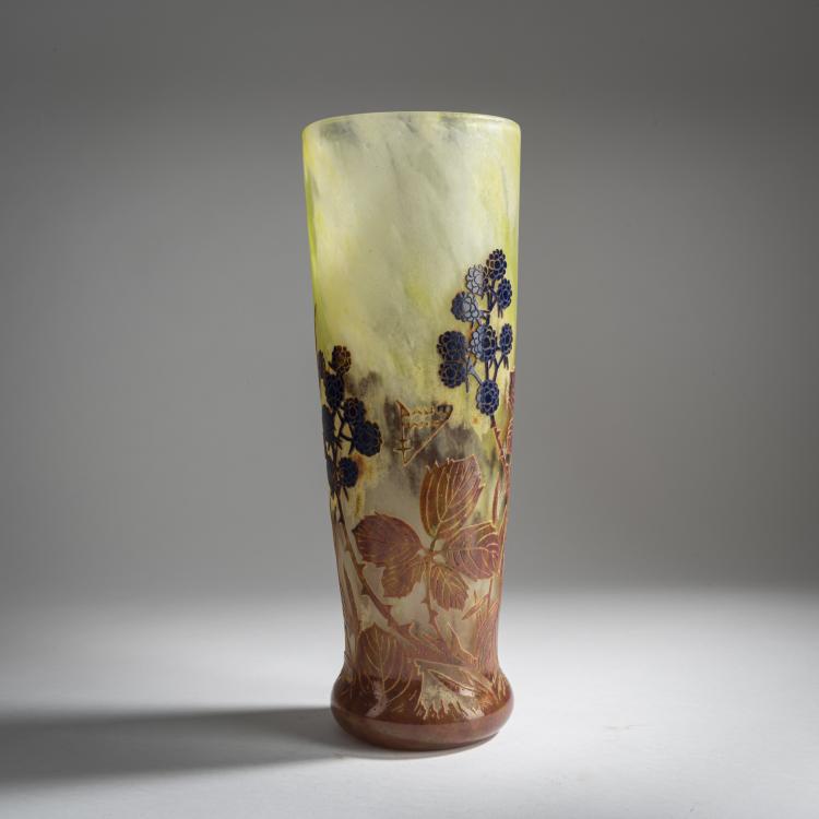 Bild 3 zu Objekt, Vase 'M&ucirc;res en automne', um 1910, Daum Fr&egrave;res, Nancy, 159B 145