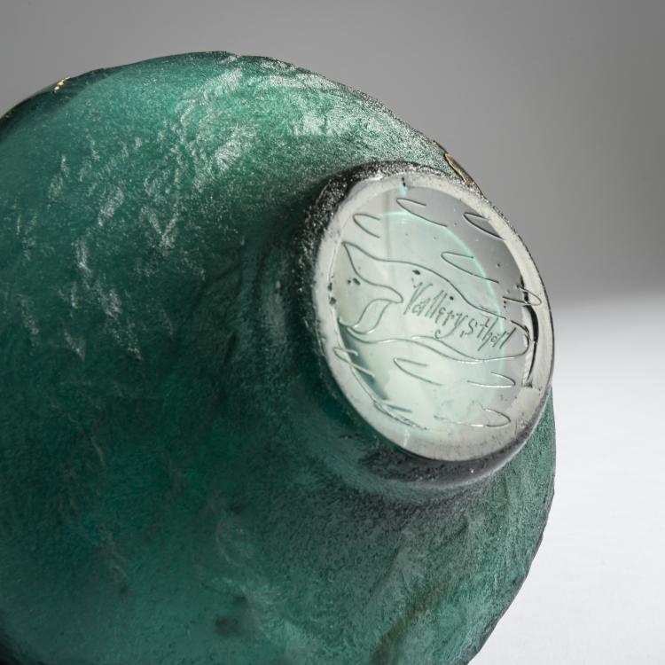 Bild 3 zu Objekt, Vase 'Poisson', um 1900, Vallerysthal et Portieux, Cristalleries r&eacute;unies de, 159B 280