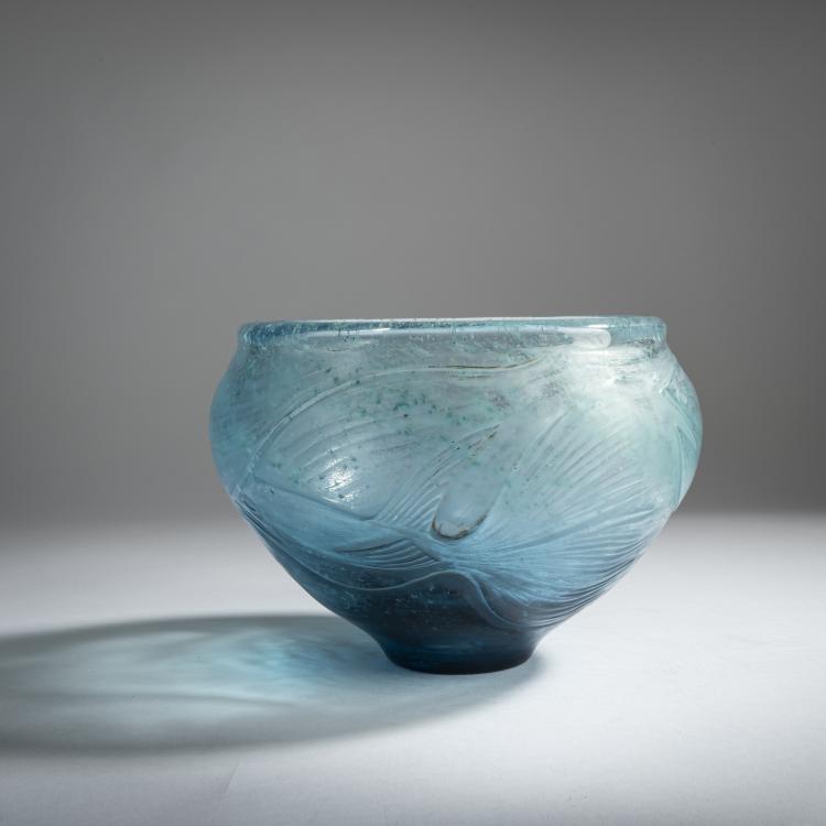 Hauptbild zu Objekt, Vase 'Poissons', 1930er Jahre, Nicolas, Paul, Nancy, D'Argental, 159B 247