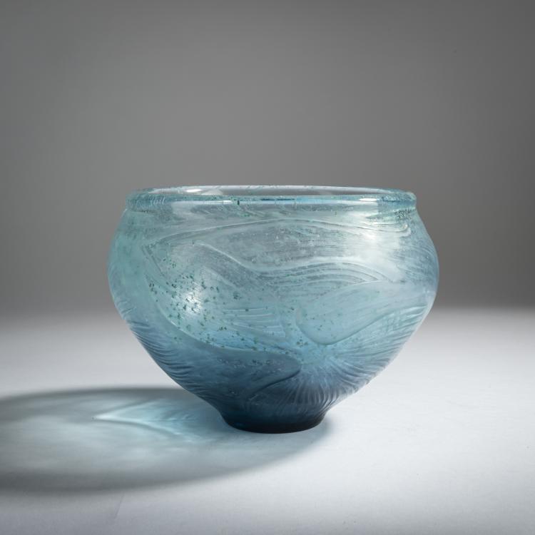 Bild 1 zu Objekt, Vase 'Poissons', 1930er Jahre, Nicolas, Paul, Nancy, D'Argental, 159B 247