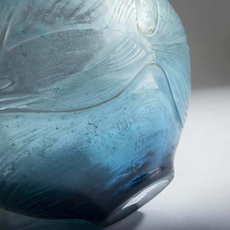Bild 3 zu Objekt, Vase 'Poissons', 1930er Jahre, Nicolas, Paul, Nancy, D'Argental, 159B 247