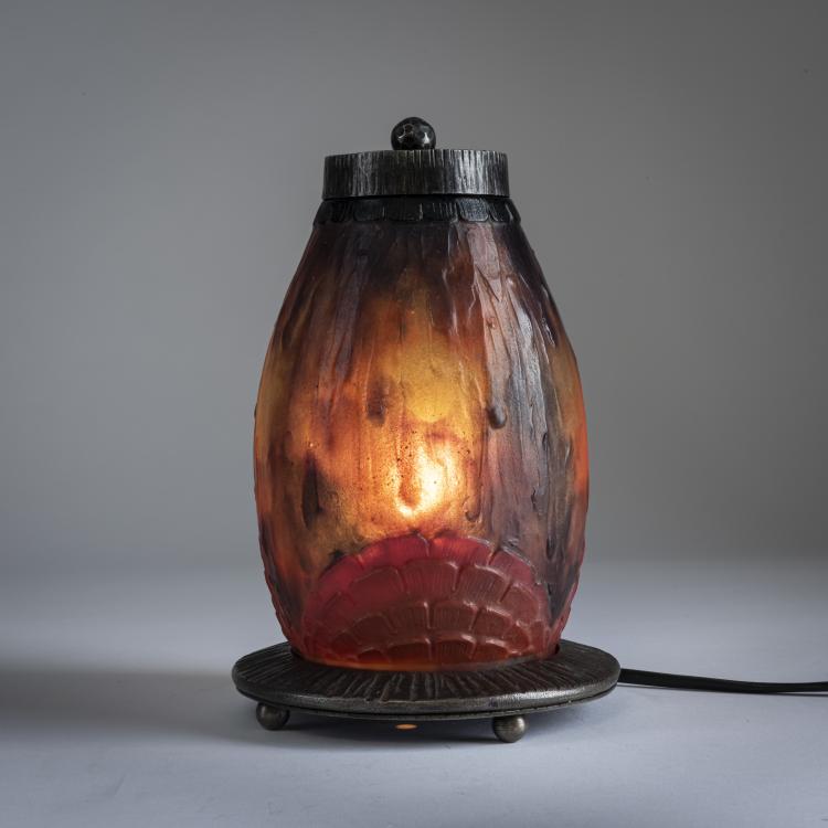 Bild 1 zu Objekt, Veilleuse 'Fruits tropicaux', um 1925, Argy-Rousseau, Gabriel, Paris, 159B 78