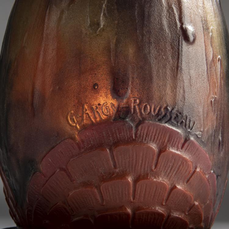 Bild 3 zu Objekt, Veilleuse 'Fruits tropicaux', um 1925, Argy-Rousseau, Gabriel, Paris, 159B 78