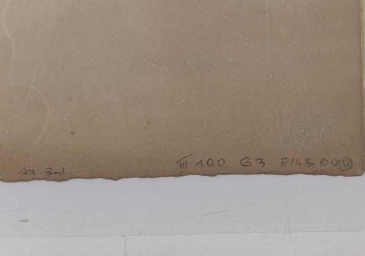 Bild 1 zu Objekt, 'Weiblicher Akt', ca. 1900 (wohl 1904), Max Klinger, 160C 451