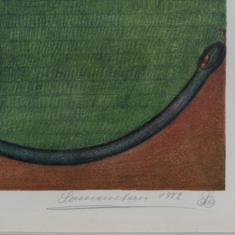 Bild 1 zu Objekt, 'Die moralische Praxis (Lebenszauberungselevin)', 1972, Friedrich Schr&ouml;der Sonnenstern, 160C 506