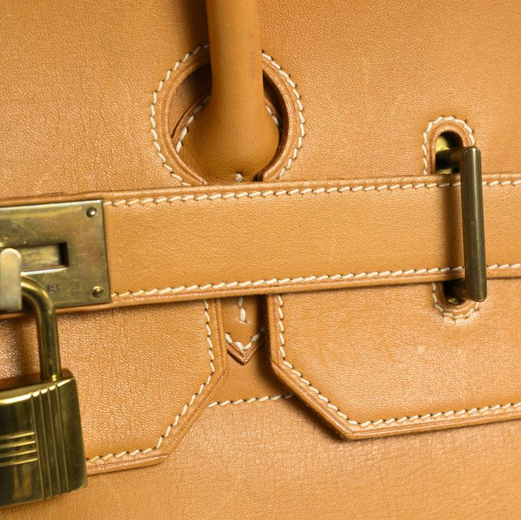 Bild 14 zu Objekt, Travel bag 'Haut &agrave; courroies 60', 1991, Herm&egrave;s, Paris, 160E 767