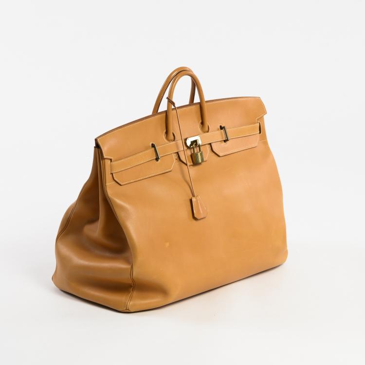 Bild 16 zu Objekt, Travel bag 'Haut &agrave; courroies 60', 1991, Herm&egrave;s, Paris, 160E 767