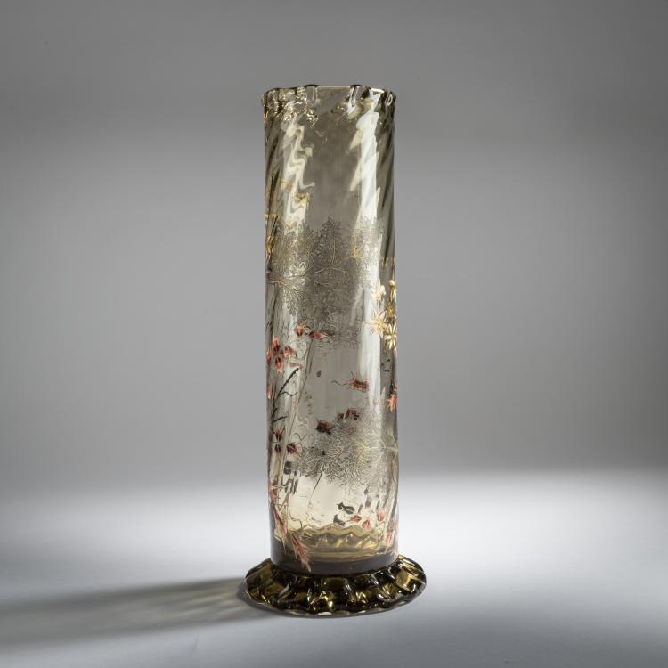 Bild 1 zu Objekt, 'Chaerophyllum et Digitaria ischaemum' vase, c. 1889-95, Gall&eacute;, Emile, Nancy, 159B 177