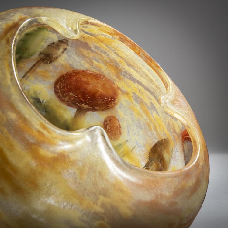 Bild 5 zu Objekt, 'Champignons' Vase, c. 1907, Daum Fr&egrave;res, Nancy, 159B 119