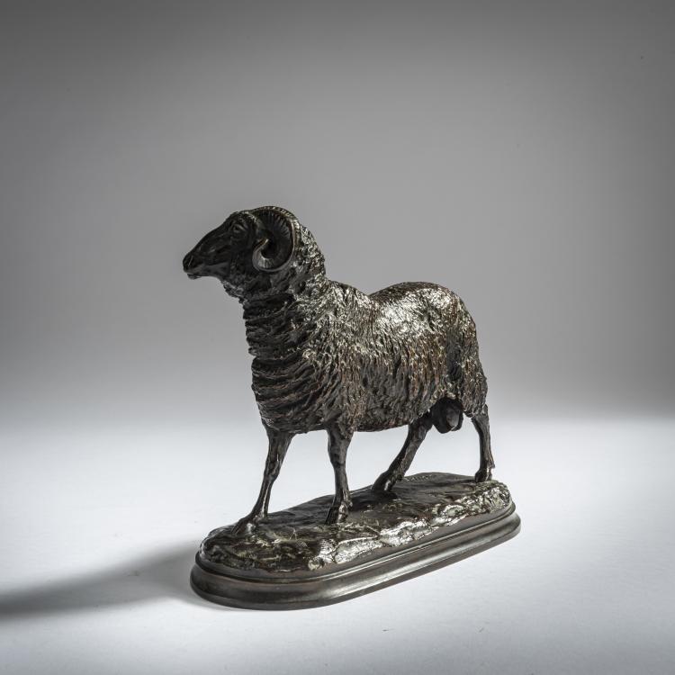 Bild 2 zu Objekt, 'Mouton', c- 1890, Isidore Jules Bonheur, Bonheur, 159C 344