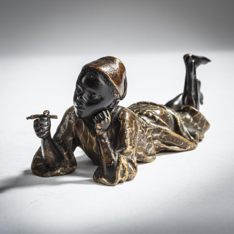 Bild 2 zu Objekt, 2 Turkish boys, c. 1900, Franz Xaver Bergmann, Bergmann, F.X., 159C 343