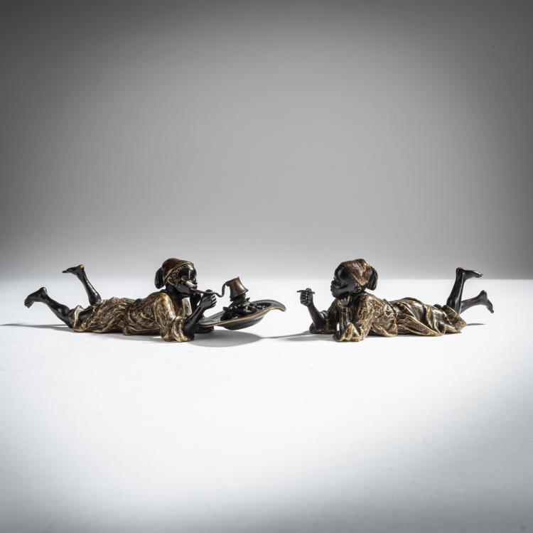 Bild 3 zu Objekt, 2 Turkish boys, c. 1900, Franz Xaver Bergmann, Bergmann, F.X., 159C 343