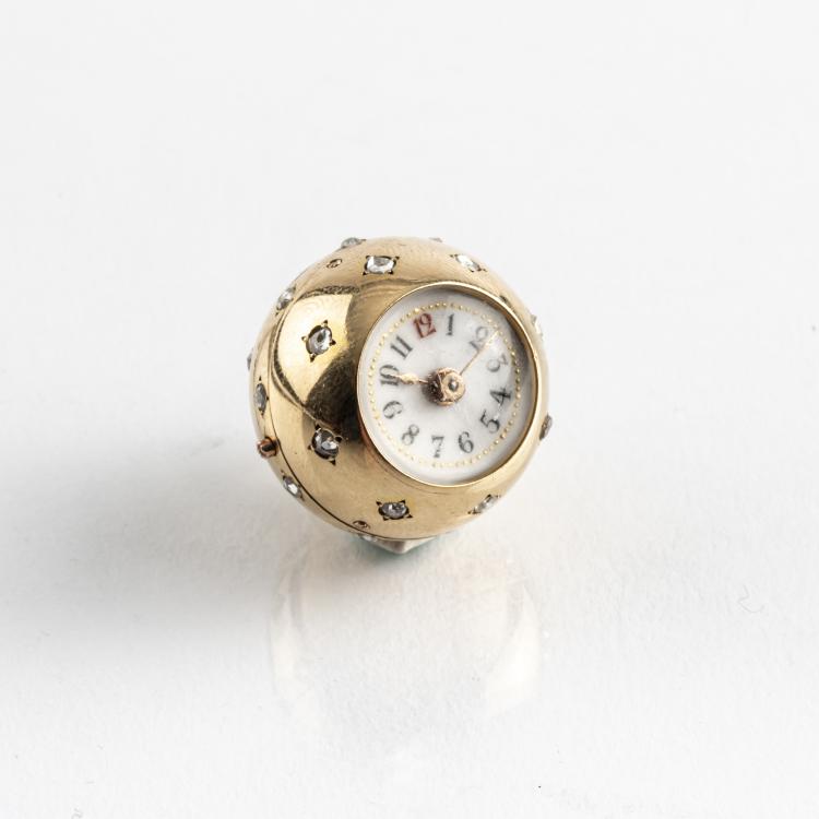 Bild 1 zu Objekt, Kugeluhr / Taschenuhr, 1960er Jahre, Deutschland, 160E 734