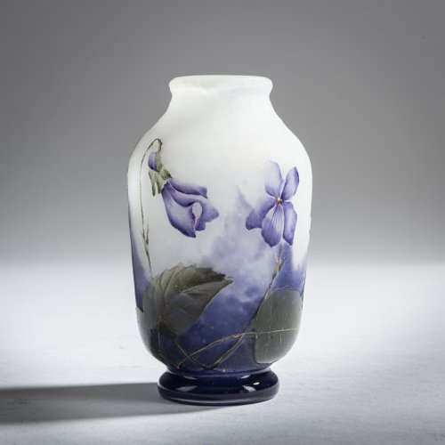 Miniature vase 'Violettes', c. 1910