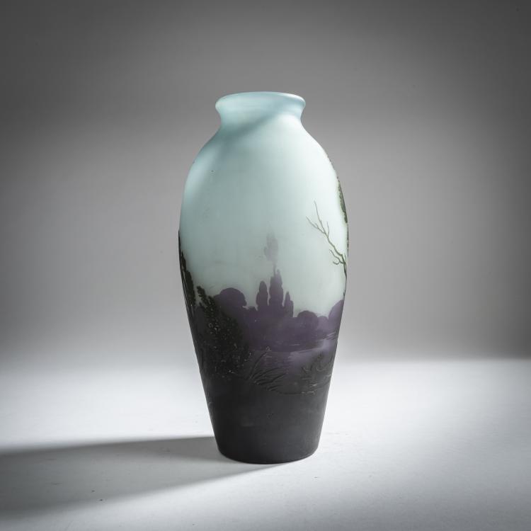 Bild 2 zu Objekt, Vase 'Paysage', 1920er Jahre, Ferry, G., Nancy, 159B 169