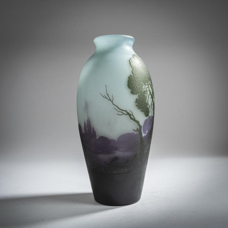 Bild 3 zu Objekt, Vase 'Paysage', 1920er Jahre, Ferry, G., Nancy, 159B 169