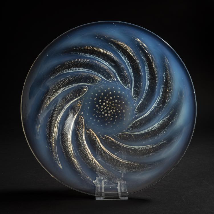 Hauptbild zu Objekt, Schale 'Poissons N&deg; 1', 1931, Ren&eacute; Lalique, Lalique, 159A 20
