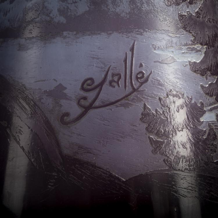 Bild 4 zu Objekt, Vase 'Paysage des Alpes', um 1908-20, Gall&eacute;, Etablissements, Nancy, 159B 194