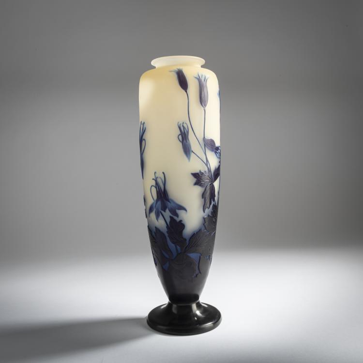 Bild 3 zu Objekt, Vase 'Ancolies', 1925-36, Gall&eacute;, Etablissements, Nancy, 159B 212