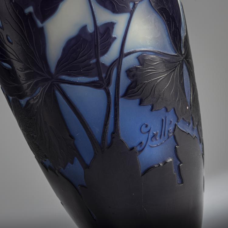 Bild 4 zu Objekt, Vase 'Ancolies', 1925-36, Gall&eacute;, Etablissements, Nancy, 159B 212