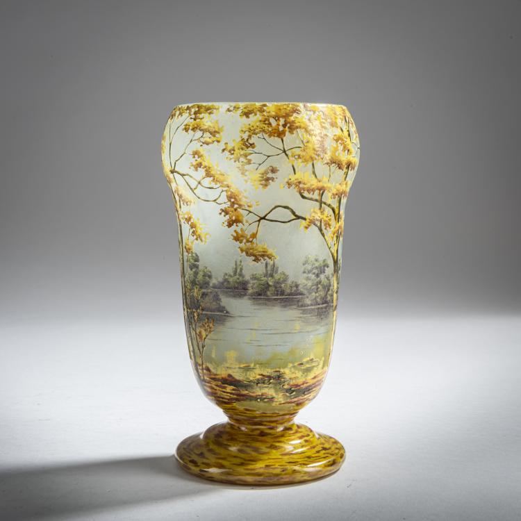 Bild 3 zu Objekt, Vase 'Paysage en &eacute;t&eacute;', 1903-05, Daum Fr&egrave;res, Nancy, 159B 109