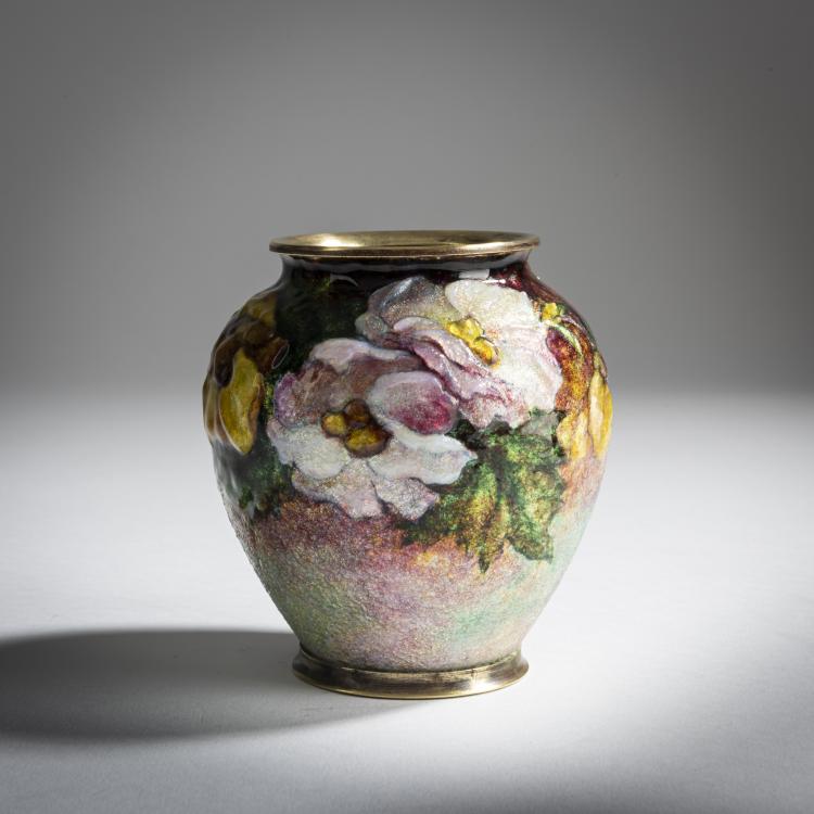 Hauptbild zu Objekt, Kleine Vase, um 1925, Faur&eacute;, Camille, Limoges, 159C 432