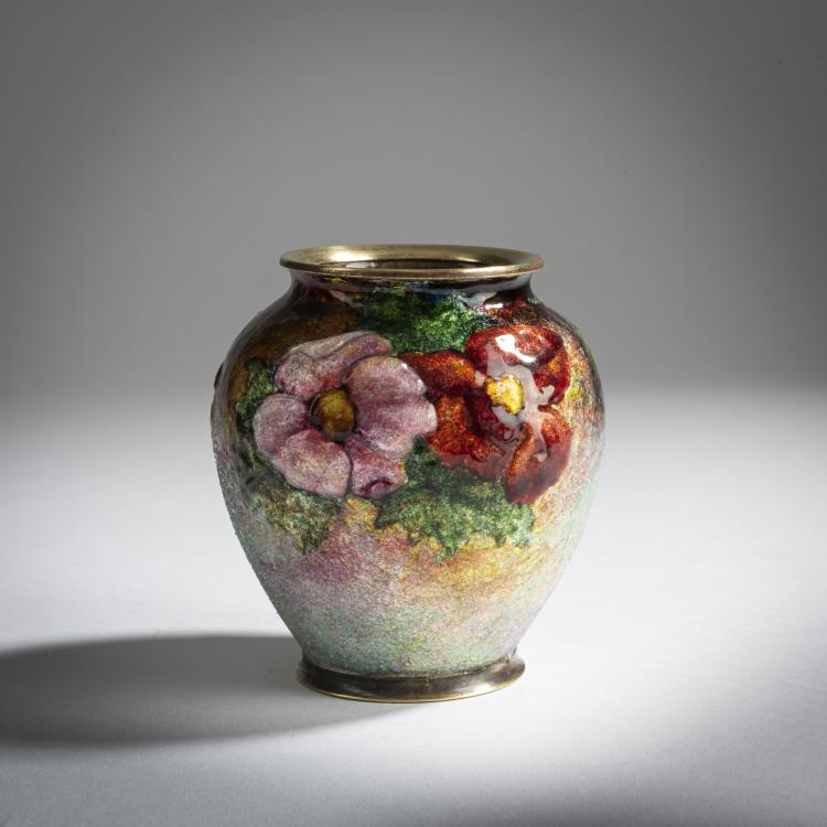 Bild 1 zu Objekt, Kleine Vase, um 1925, Faur&eacute;, Camille, Limoges, 159C 432