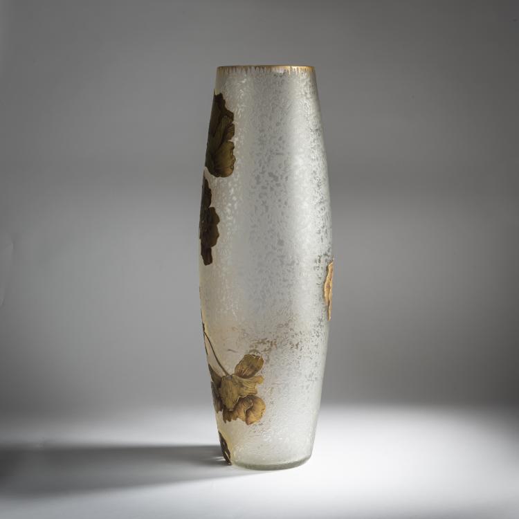 Bild 3 zu Objekt, Vase 'Pavots dor&eacute;s et argent&eacute;s', um 1900, Legras & Cie., Saint-Denis, 159B 218
