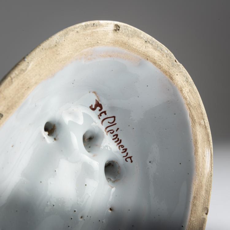 Bild 4 zu Objekt, Sitting lion, c. 1875, Emile Gall&eacute;, Saint-Cl&eacute;ment, 159C 569