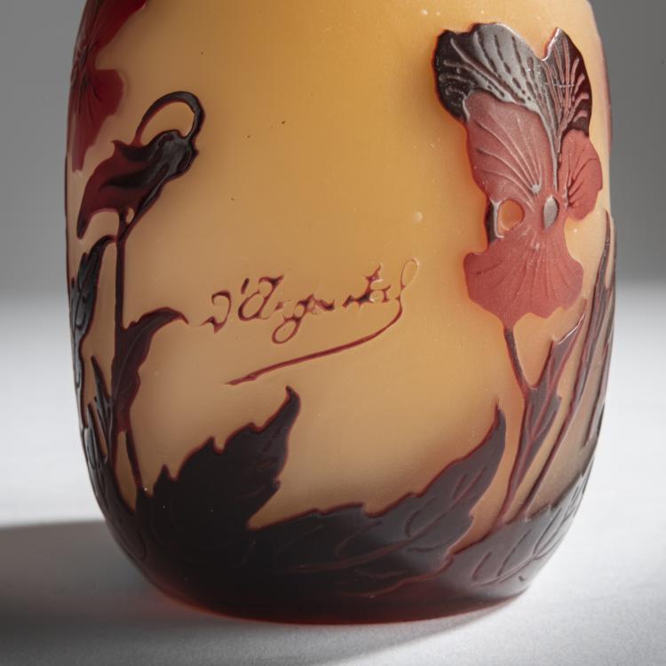 Bild 4 zu Objekt, Lampe berger 'Pens&eacute;es', um 1919-25, Paul Nicolas, Nicolas, Paul, Nancy, D'Argental, 159B 245