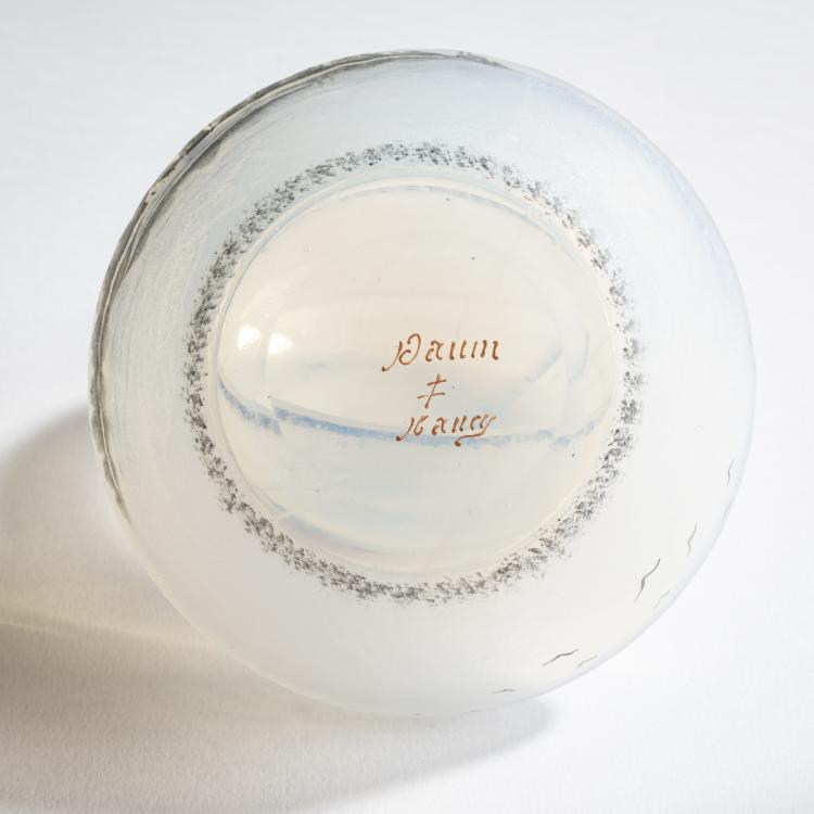 Bild 4 zu Objekt, Deckeldose 'Delft', um 1898, Daum Fr&egrave;res, Nancy, 159B 95