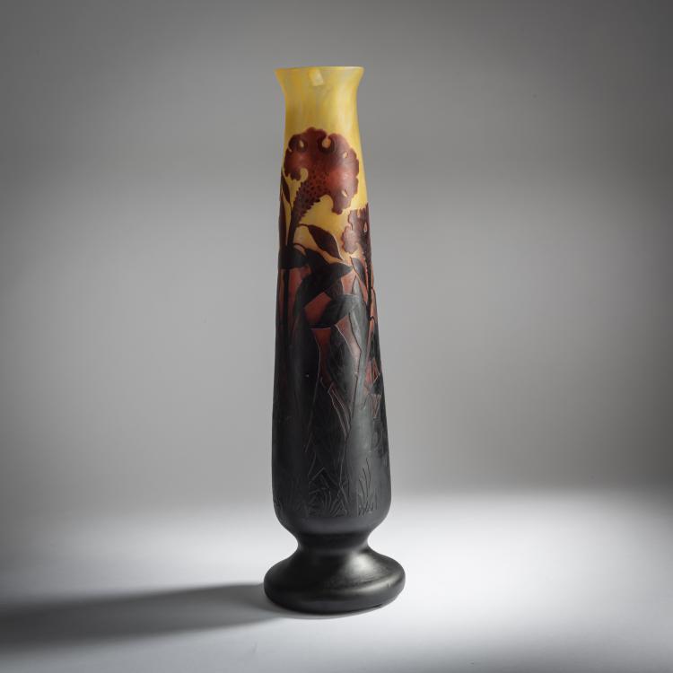 Bild 2 zu Objekt, Vase 'Cr&ecirc;te de coq', um 1913, Daum Fr&egrave;res, Nancy, 159B 149