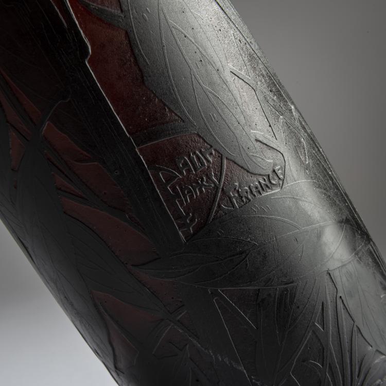 Bild 4 zu Objekt, Vase 'Cr&ecirc;te de coq', um 1913, Daum Fr&egrave;res, Nancy, 159B 149