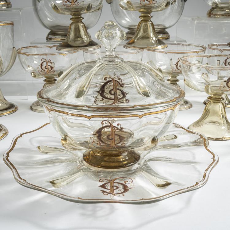 Bild 3 zu Objekt, Trinkservice 'Larmes', um 1880, Gall&eacute;, Emile, Nancy, 159B 175