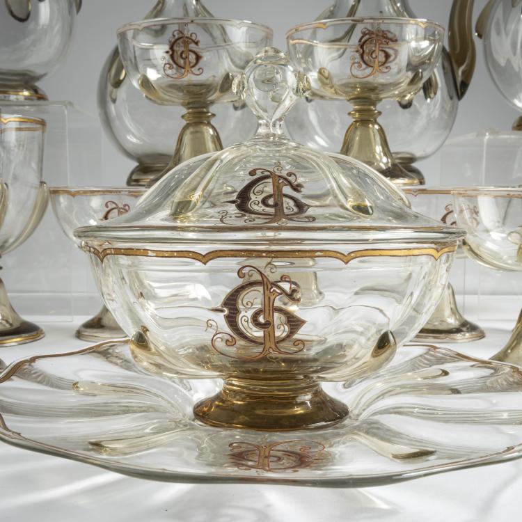 Bild 5 zu Objekt, Trinkservice 'Larmes', um 1880, Gall&eacute;, Emile, Nancy, 159B 175