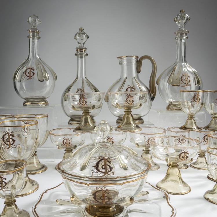 Bild 7 zu Objekt, Trinkservice 'Larmes', um 1880, Gall&eacute;, Emile, Nancy, 159B 175